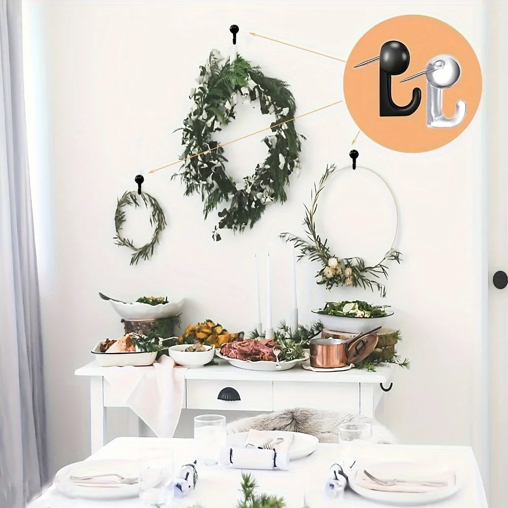 20 шт. декоративные крючки для пробковых досок — для ключей, бусин и организации домашнего офиса, школьных принадлежностей