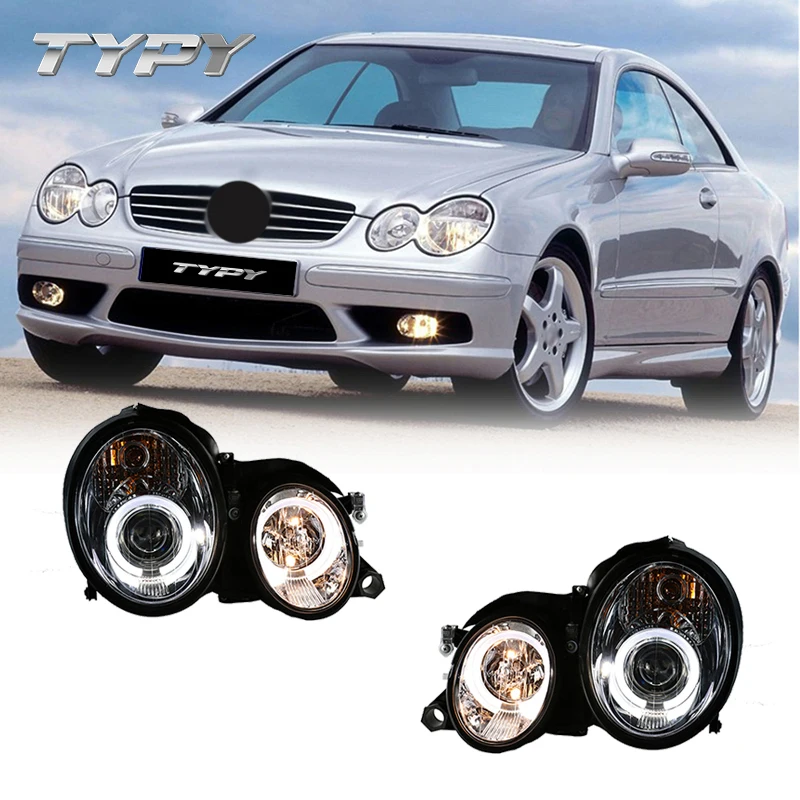 

Car Head Lamp Modified LED Head Lights Front Lamp For Mercedes-Benz CLK W208 1997 1998 1999 2000 2001 2002 2003