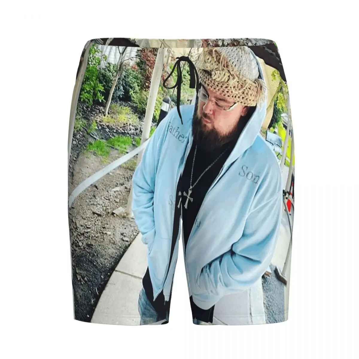 

Custom Joeyy Singer Vocalist Music Rapper Shorts Sleeping Pants Men Pajama Pants Lounge Sleep Sleepwear Bottoms