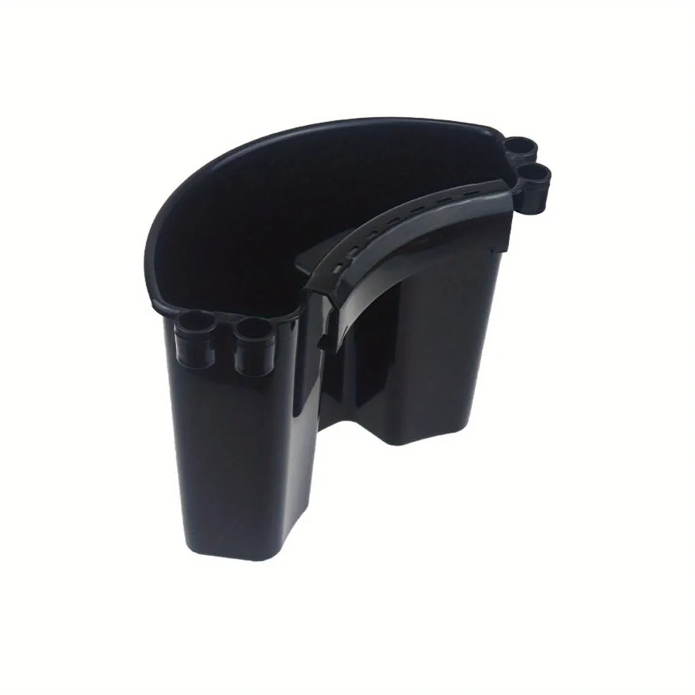 Sturdy Plastic Car Washing Bucket With Brush Holder Storage Pail Professional Auto Exterior Detailing Cleaning Tool