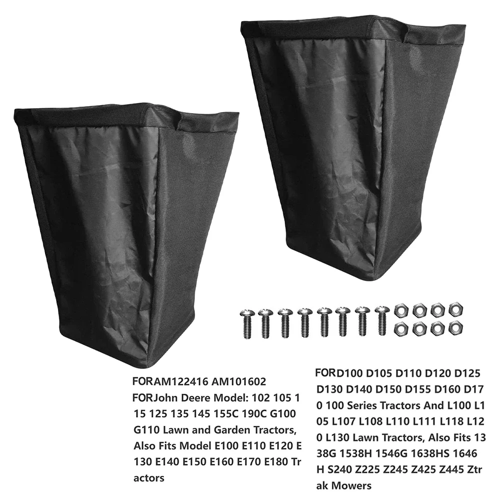 

AM122416 Grass Bag Compatible with 100 Series Bagger AM101602 Neatly Collects Grass Clippings for a Flawless Lawn