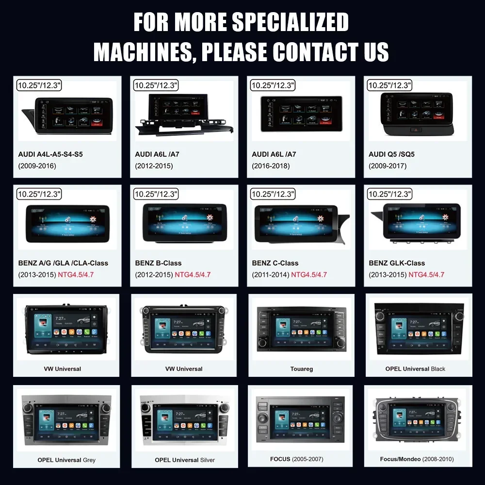 Fabriek Oem 1 Din 10.25 Inch Android Autoradio Voor Sprinter 2019 2020 Auto Stereo Speler Met Gps Fm Audio Dsp spiegel Link