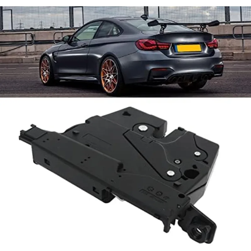 Trunk Liftgate Actuator, Trunk Lid Lock Actuator 4 Pin High Strength 51247191212 Tailgate Actuator for F30 F32 F10 F12 F13