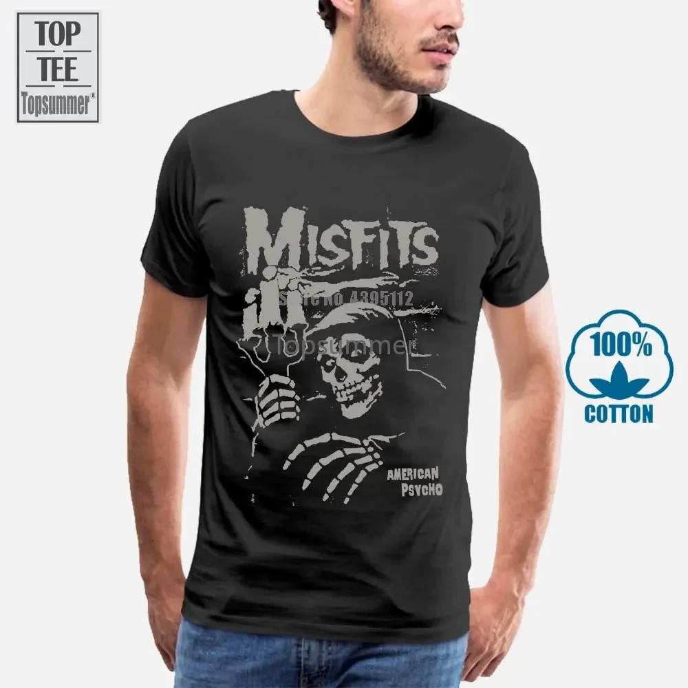 Misfits Americ An Psycho Punk Rock Band Danzig Sa Mhain T Shirt Sizes S To 7Xl