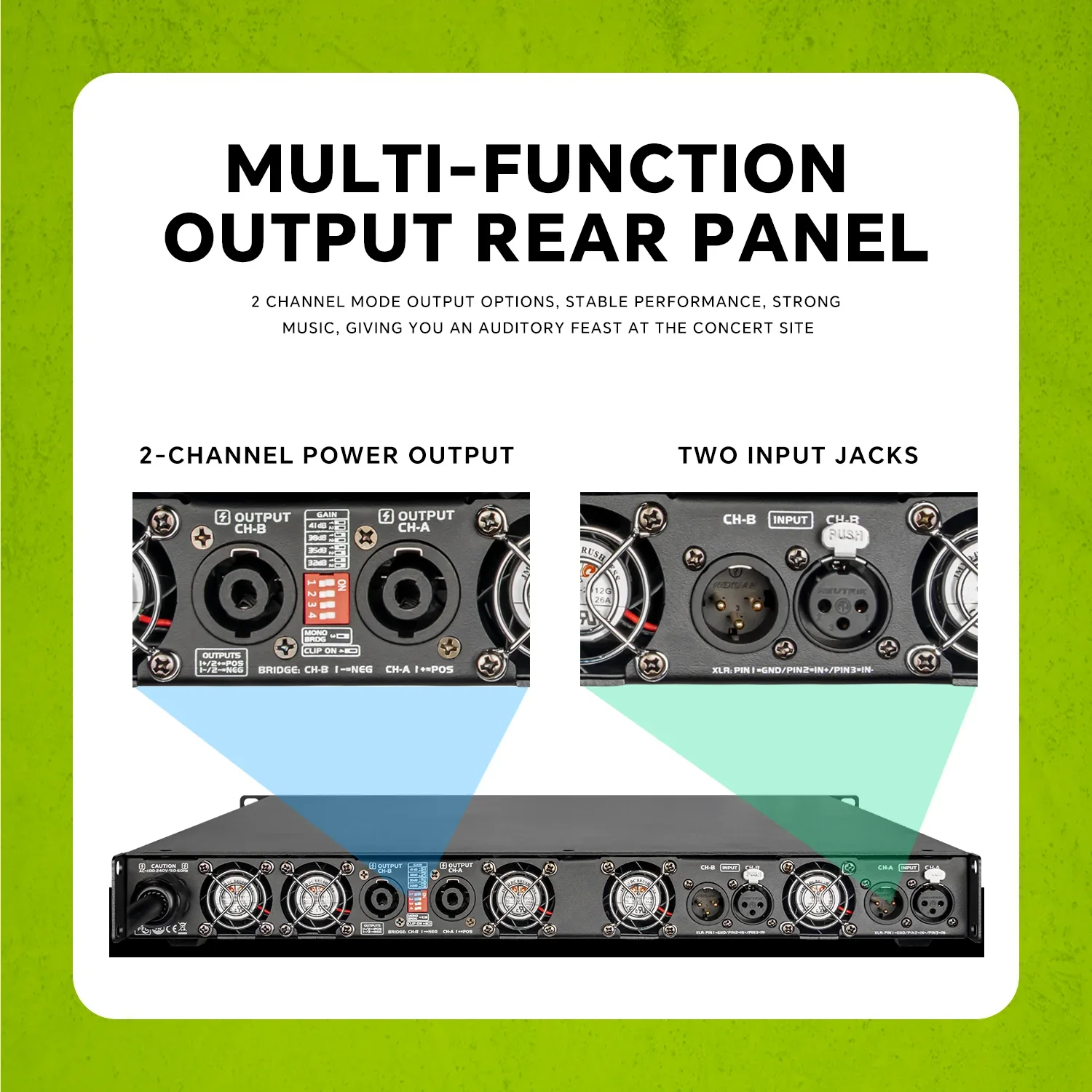 

2026 SELL 8000Watt Professional Digital Amplifier High-power Amplifier for bar Stage Outdoor Activity