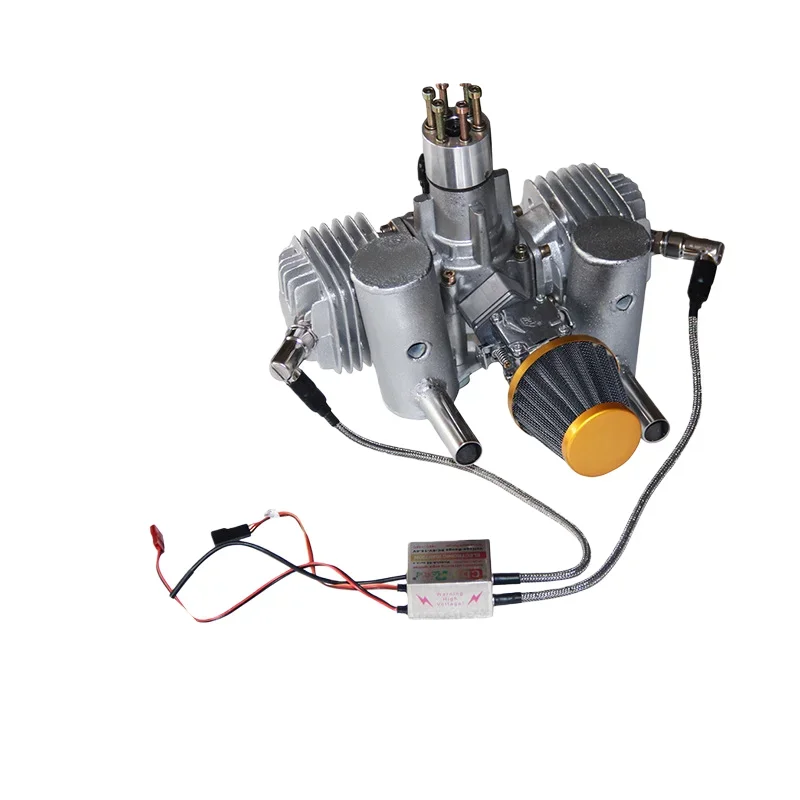 120CC Model Metal Airplane Two Cycle Internal Combustion Engine for Drone SJXP Brand Compatible with for