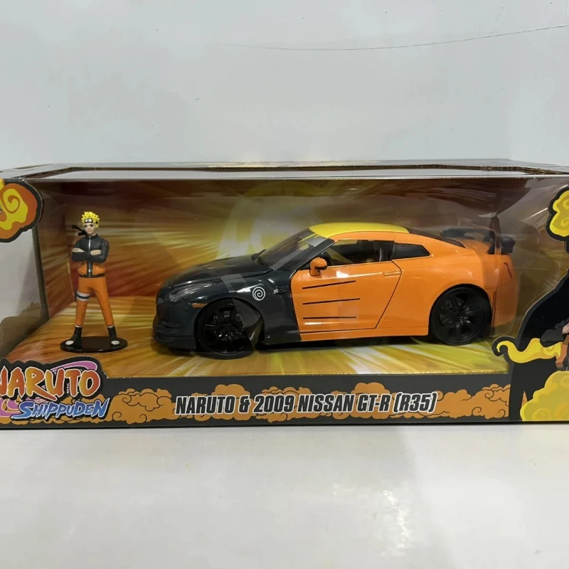 

1:24 2009 Nissan GT-R R35 High Simulation Diecast Car Metal Alloy Model Car decoration display collection gifts J352