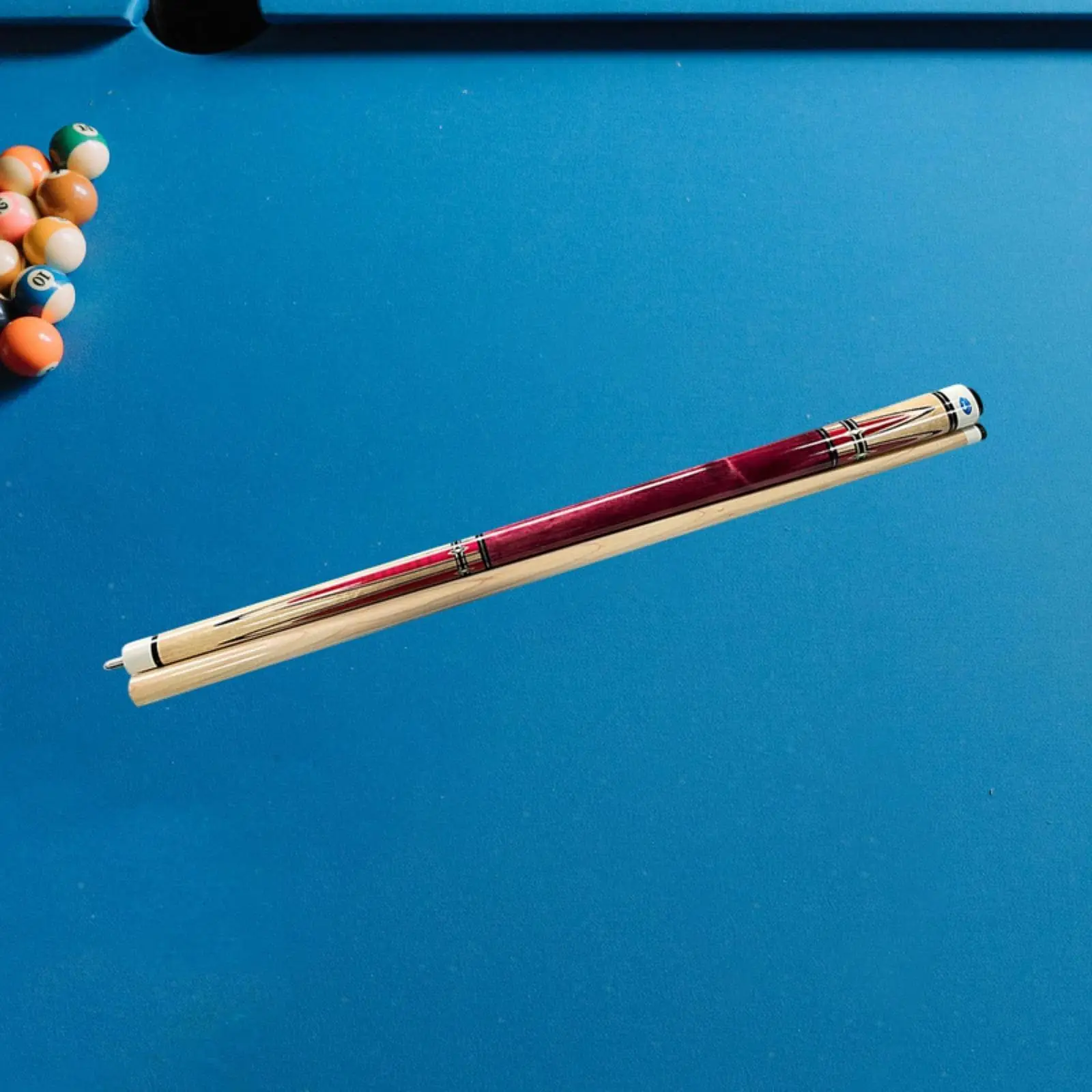 Queue de billard en bois d'érable, neuf boules, queue de billard, pointe de 13mm, pour adultes débutants, compétition d'entraînement pour débutants