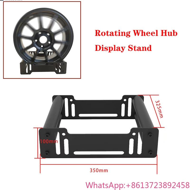 

Car Wheel Rotating Display Stand360 Degree Rotating Wheel Display StandAdjustable Size Wheel Rim Display Stand