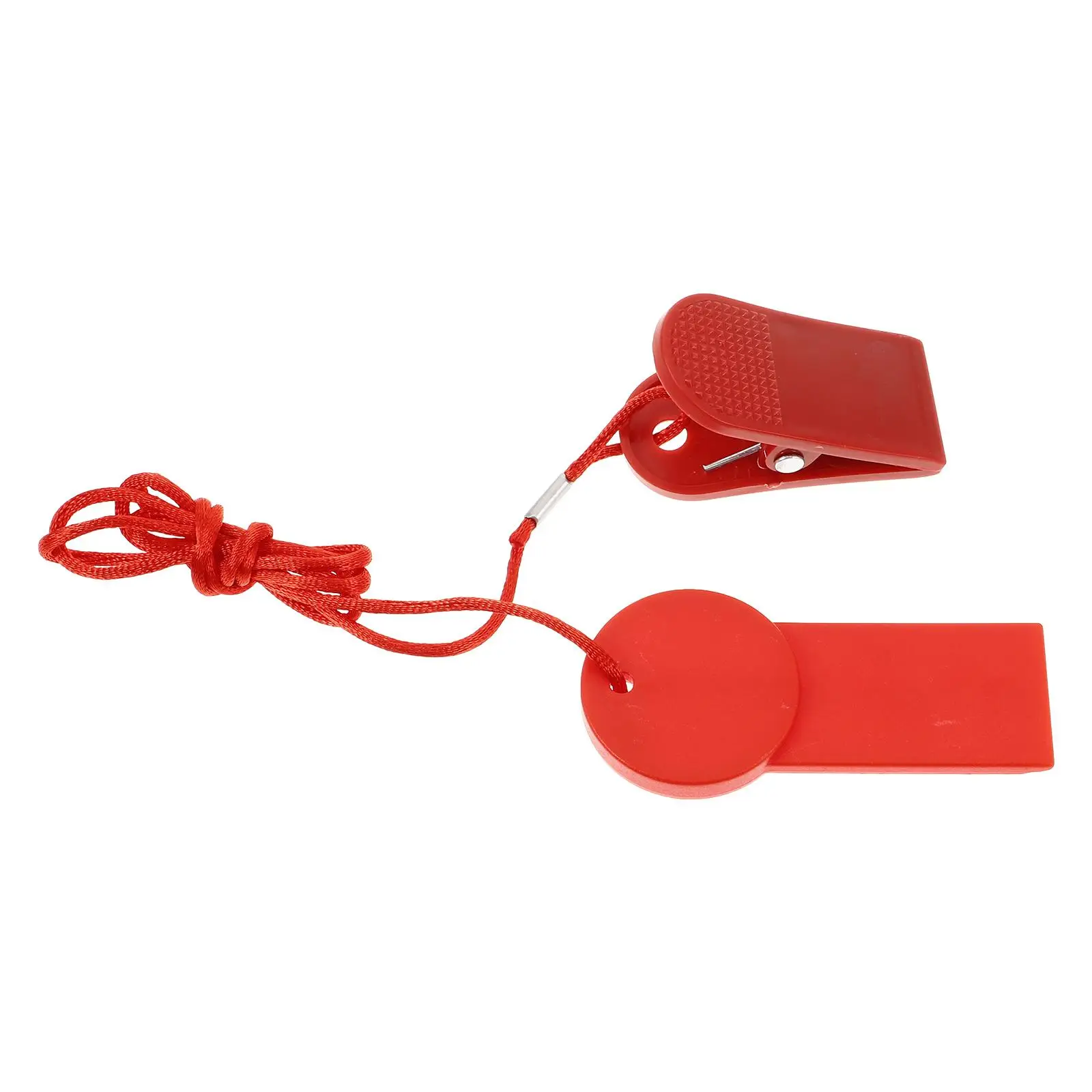

Emergency Stop Switch Treadmill Safety Magnetic Lock Jogging Machine Plastic Round Cylinder