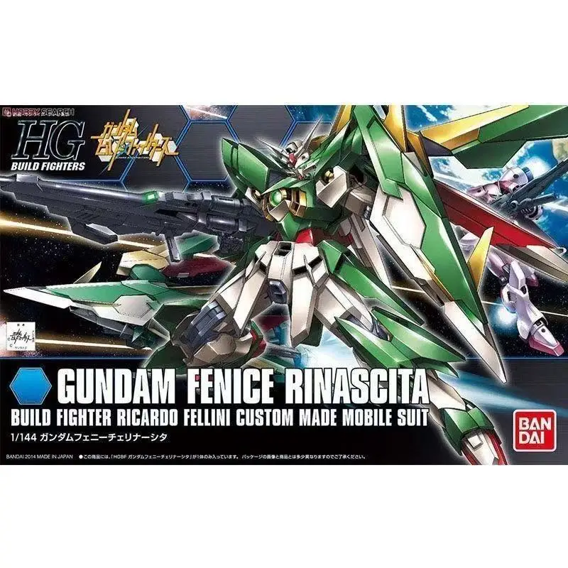 

HG 1/144 Оригинальная коробка GUNDAM FENICE RINASCITA МОБИЛЬНАЯ модель персонажа Коллекция игрушек в подарок