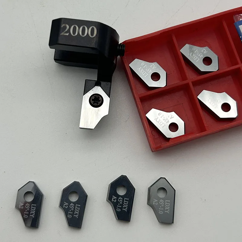 Portaherramientas de Corte SERDI NEWEN de 9.5 mm de Espesor para Asientos de Válvulas de Carburo A1 A2 B1, Herramientas de Mandril CNC para Mecanizado de Cuchillas