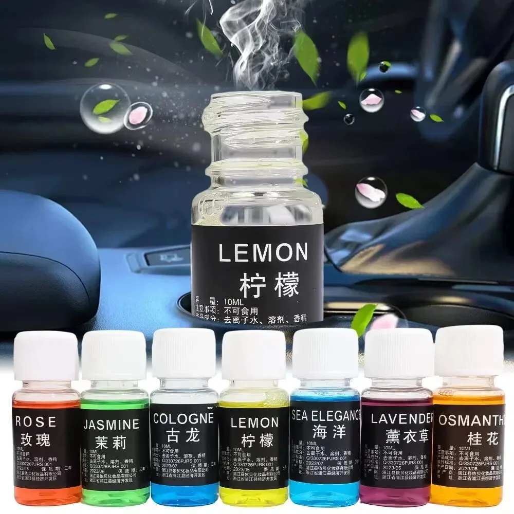 

Car Perfume Refill Liquid Essential Oil Air Freshener Replenishment for Auto Natural Plant Aroma Diffuser Fragrance Humidifier