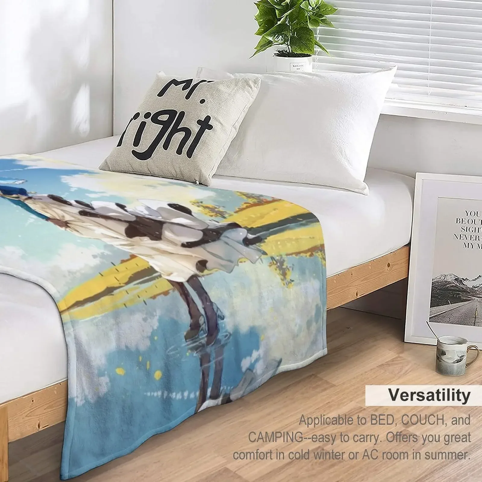Violet Evergarden 3 Throw Blanket Designer Blankets Sofa Blankets Blankets Sofas Of Decoration Polar blanket