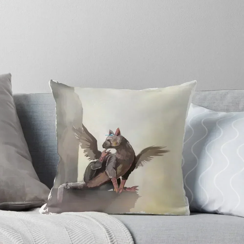 

The Last Guardian Trico (original) Throw Pillow Couch Cushions Sofa Cushions Covers Decorative Sofa Cushion pillow