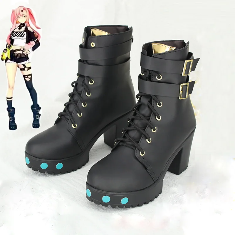 

Game Nicole Demara Cosplay Shoes Game Zenless Zone Zero Cosplay Props Anime Halloween Party Carnival Boots Women Gift