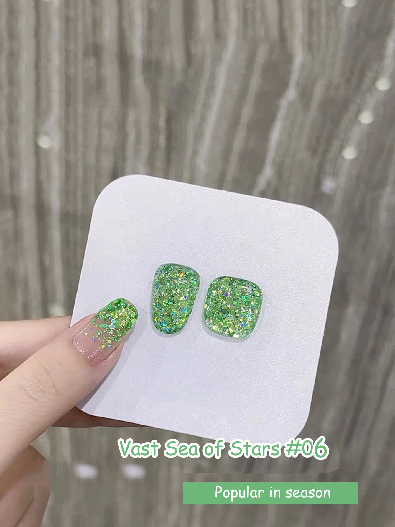 TC 10ML 広大な星空スパークリングプラチナウルトラフラッシュトリートメントネイルジェルカラフルな放射ネイルジェルネイルサロンで使用ネイルアート