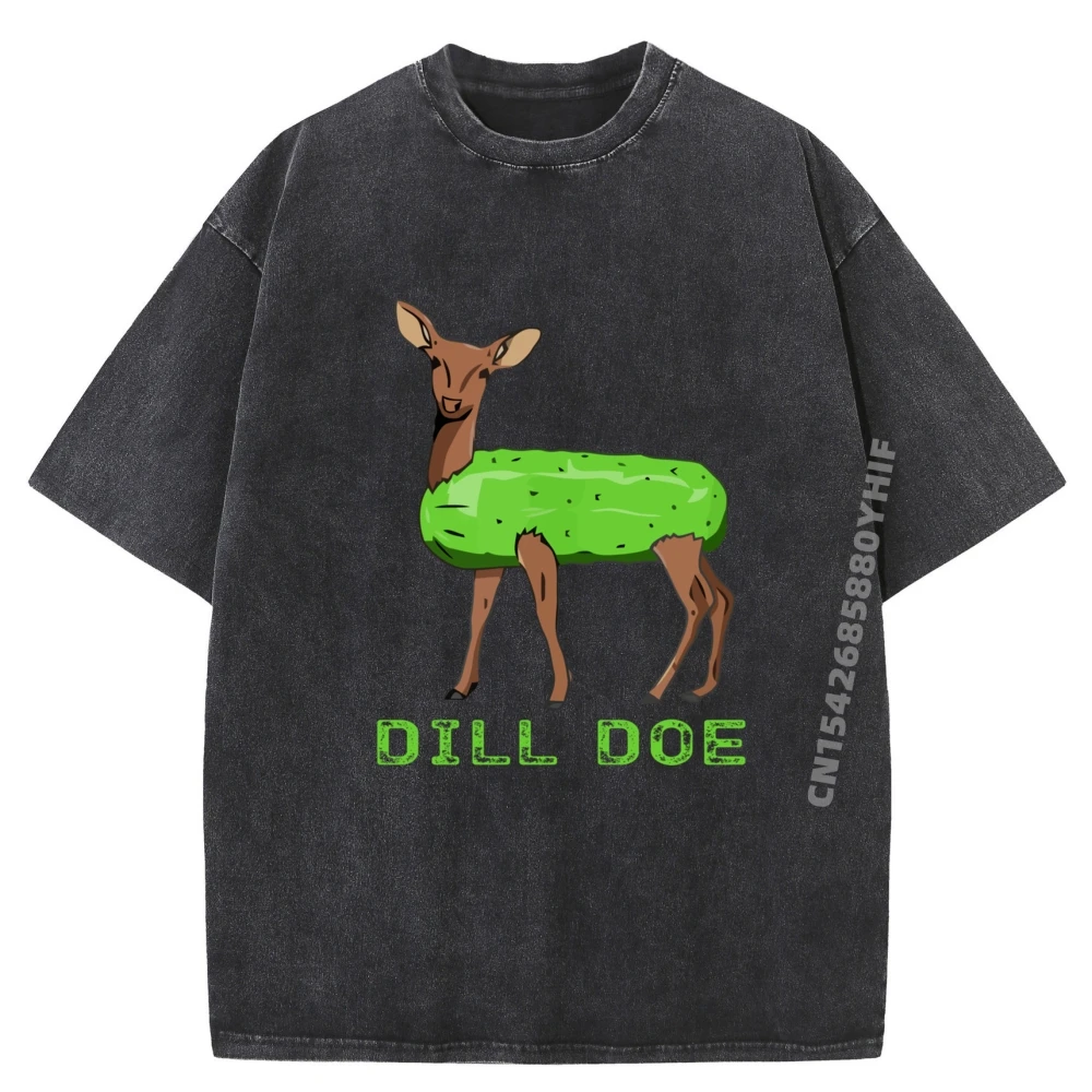

Новейшая стираная рубашка Dill Doe Reindeer Pickles Naughty Dill Doe Dill Pickle Графические футболки Мужская брендовая одежда унисекс