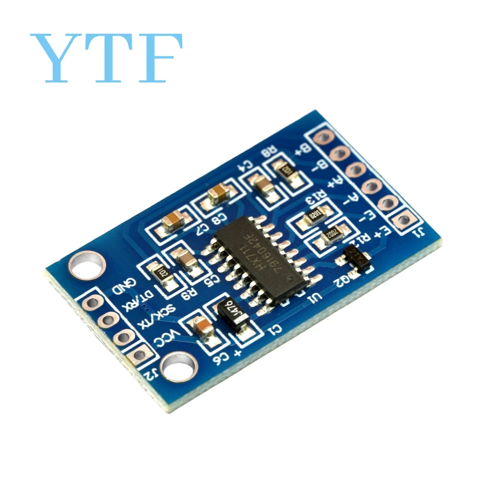 HX711 AD Serial Port Module Single Chip Microcomputer Electronic Scale Weighing Sensor 24-Bit Precision Pressure Sensor