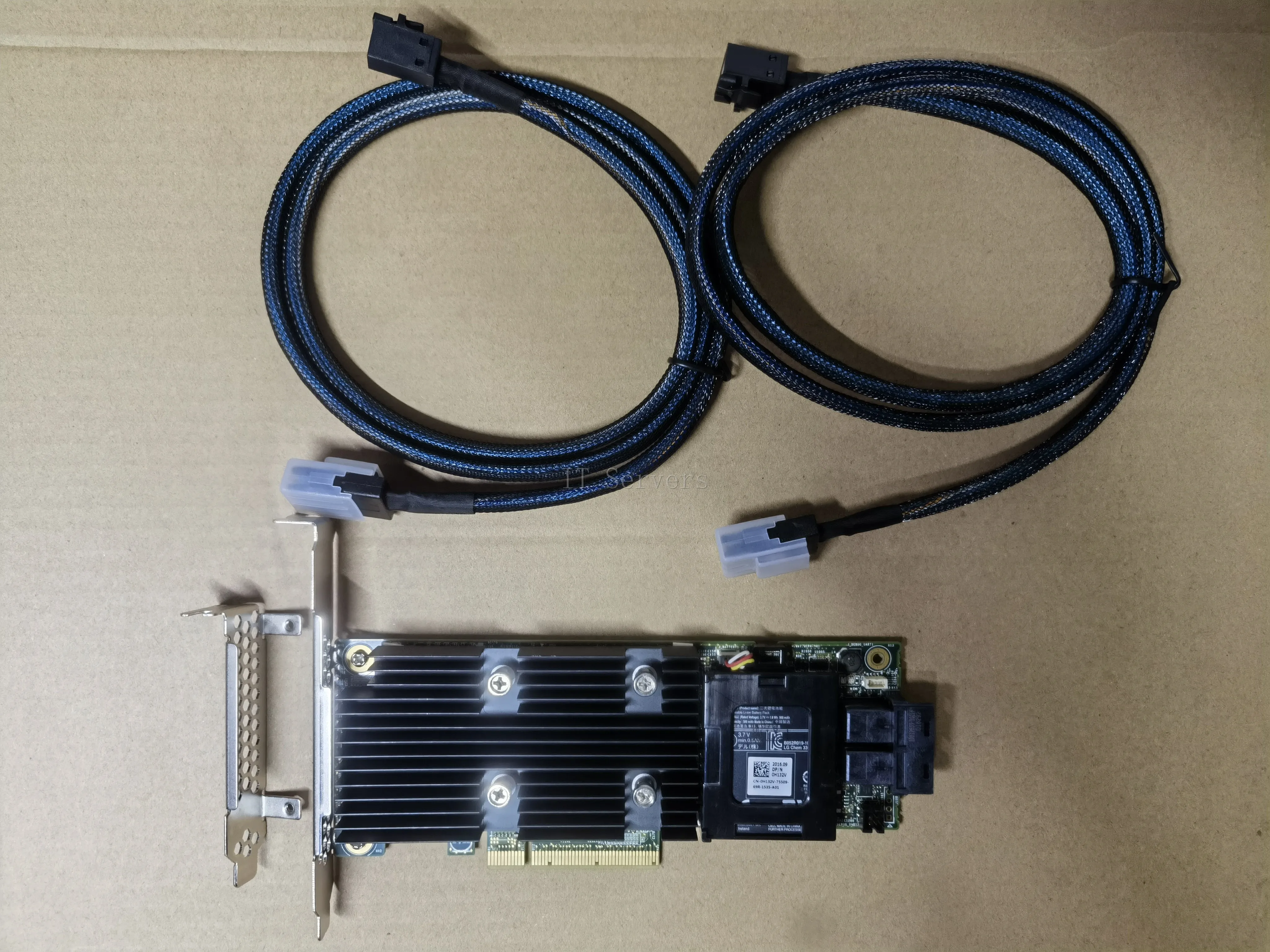 Cartão do raid do controlador do adaptador 12 gb/s 2gb pci-e 3.0 de h730p perc com cabos