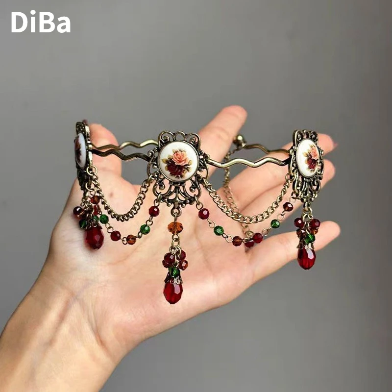 

Vintage Jewelry Delicate Design Temperament Flower Necklace For Women Female Gifts Hot Sale Accessories Wholesale Dropshipping