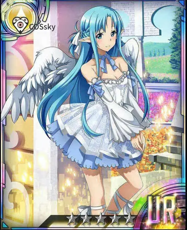 Yūki Asuna Anime Sword Art Online Cosplay Yuuki Asuna SAO Fairy Dance Costume Halloween Carnival Girl Sweet Lolita Dress Uniform view 6
