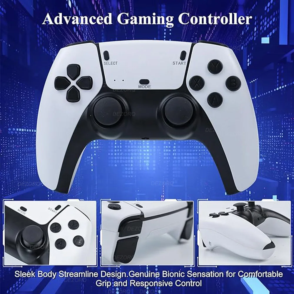 M15 Game Stick Plus Mini TV Handheld Game Console Wireless Gamepad Video Game 64G 20000+ Retro Game HD Output Two-player for PS1