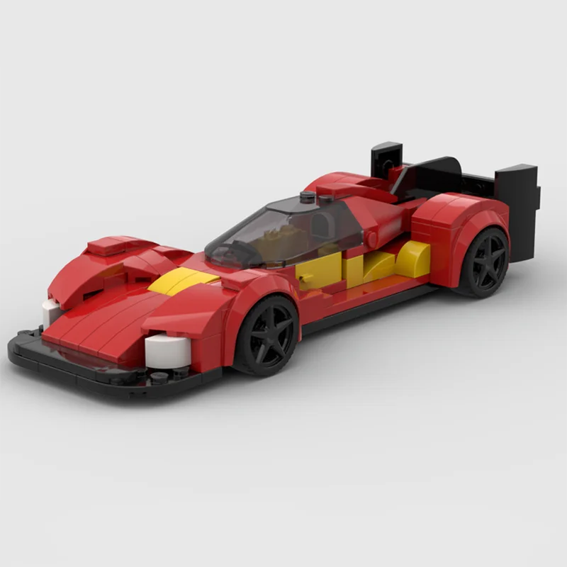 

176pcs MOC City Champions Lemans 499P Car Model Building Blocks Christmas Gifts Construction Toy Brick Kids Education DIY Idea