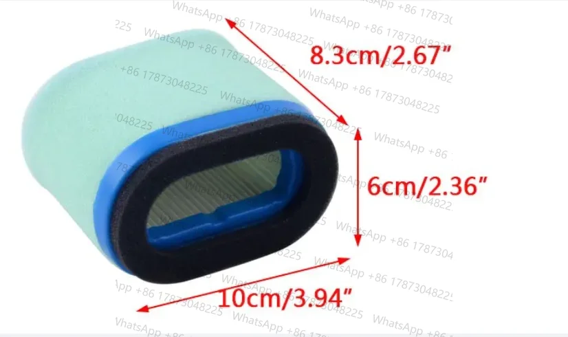 LETAOSK Air Filter With Pre-Cleaner 498596 690610 697029 Fit For Briggs & Stratton 5.5 & 6.5 HP Engines