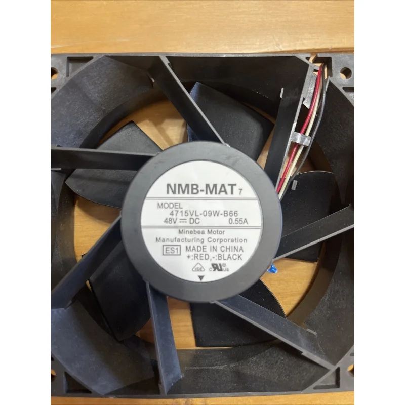 B+ 5pcs  FOR  NMB-MAT 4715VL-09W-B66 DC 48V 0.55A 120*120*38mm Heatsink Cooling Fan