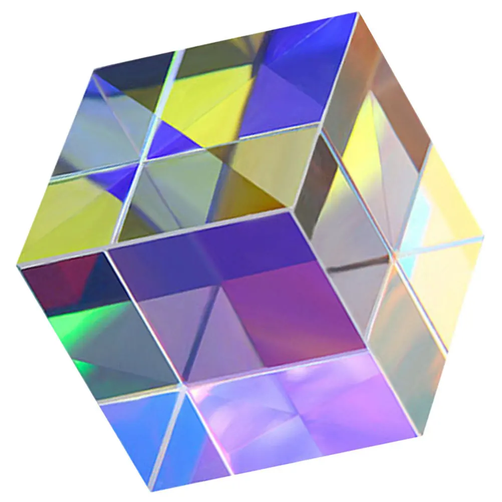 

Glass Optical Prism Small Clear Hexagonal Glass Prism Garden Window Decoration Rainbow Suncatcher Photography Prop