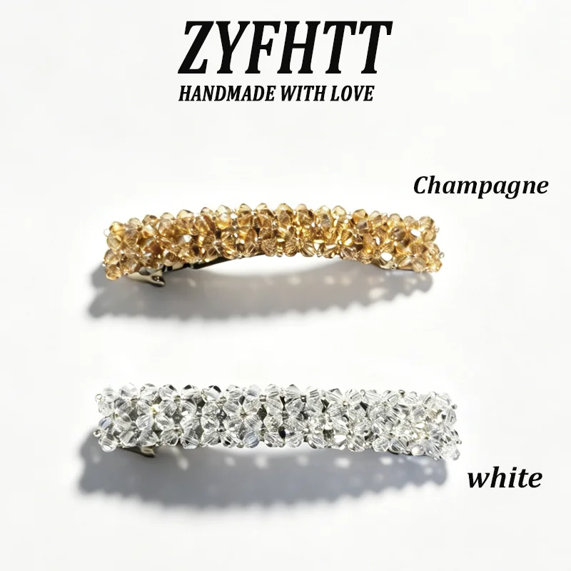 1/3 Stück ZYFHTT Strass-Metall-Haarspange für Damen, Elegante Seitenspange, Modische Mädchen-Haarnadel, Haaraccessoires – Detail 21