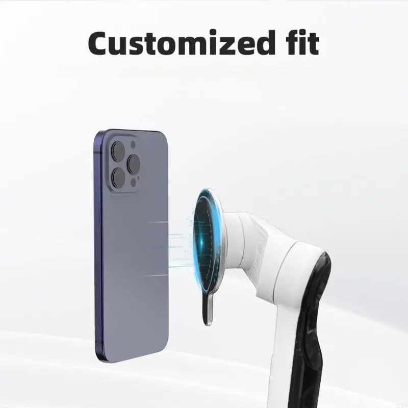 Adaptador montaje magnético teléfono para flujo 360 Fuerte Fuerte Rings metal placa magnética