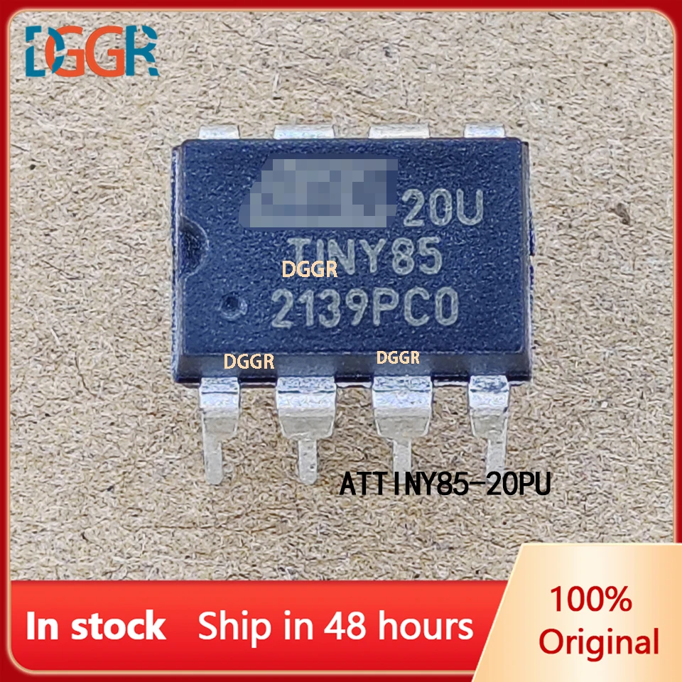 1-10pcs  ATTINY85-20PU Original Microcontroller Stock  ATTINY85