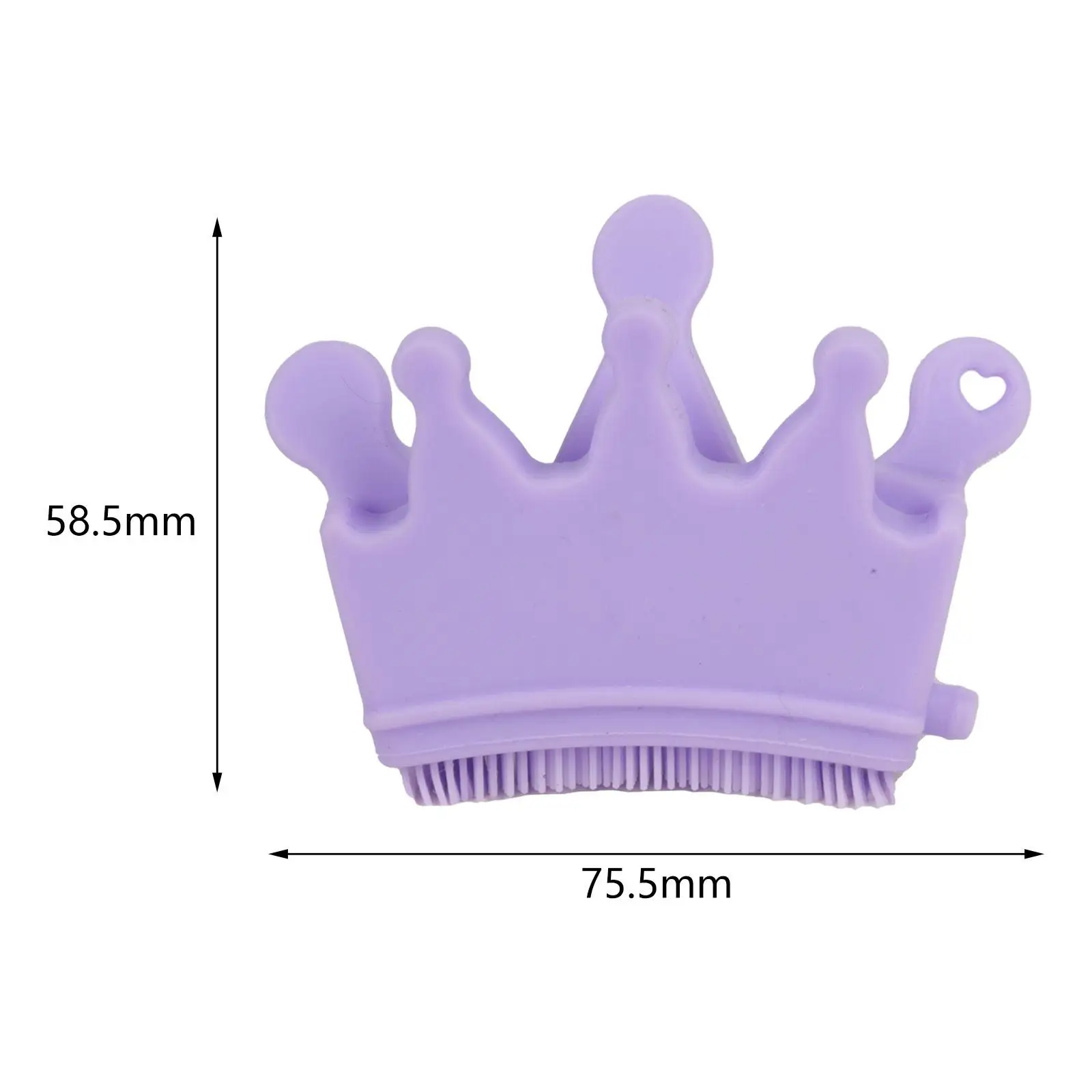 Brosse à ongles violette en Silicone, outil de Support de doigt, porte-brosse pour Nail Art, Support Compact pour Salon de manucure, équipement de décoration des ongles