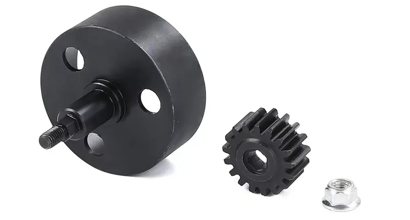 Koppelingsdekselbekerset 17T voor 1/5 ROFUN HPI BAJA 5B 5T 5SC