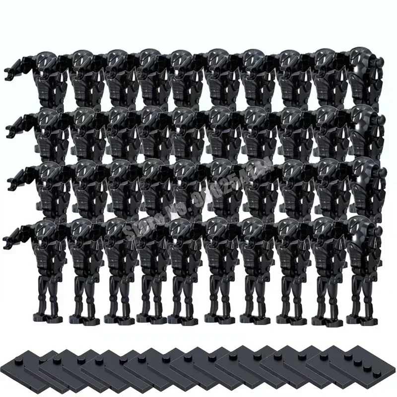 Brinquedos quentes 100 pçs star wars batalha droides trooper K2-SO figuras blocos de construção modelo conjunto kits tijolos diy crianças brinquedos