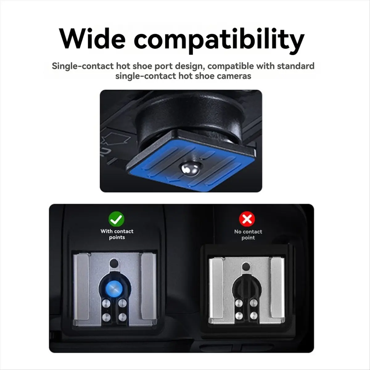 Qualified- Basics Camera Mini Flash 5600K Fill Light with LCD Display for Canon Sony Nikon Fujifilm DSLR Cameras Flashlight