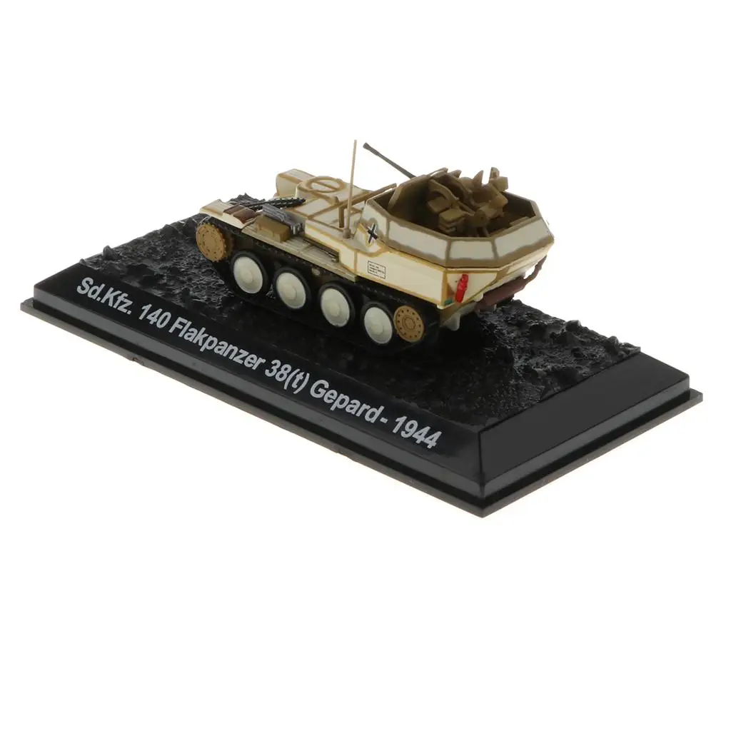 

1/72th Army Sd.Kfz.140 Flakpanzer 38(t) Gepard-1944 WWII Tank Model Toy Gift