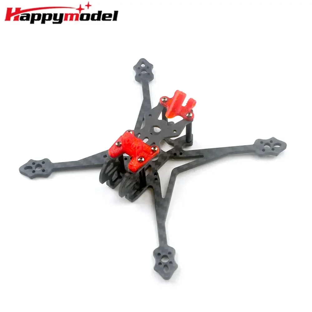 HappyModel Crux35 High Definition 3,5 zoll FPV Racer Drone Carbon Faser Rahmen Kits Für RC Quadcopter RC Teile – Detail 1