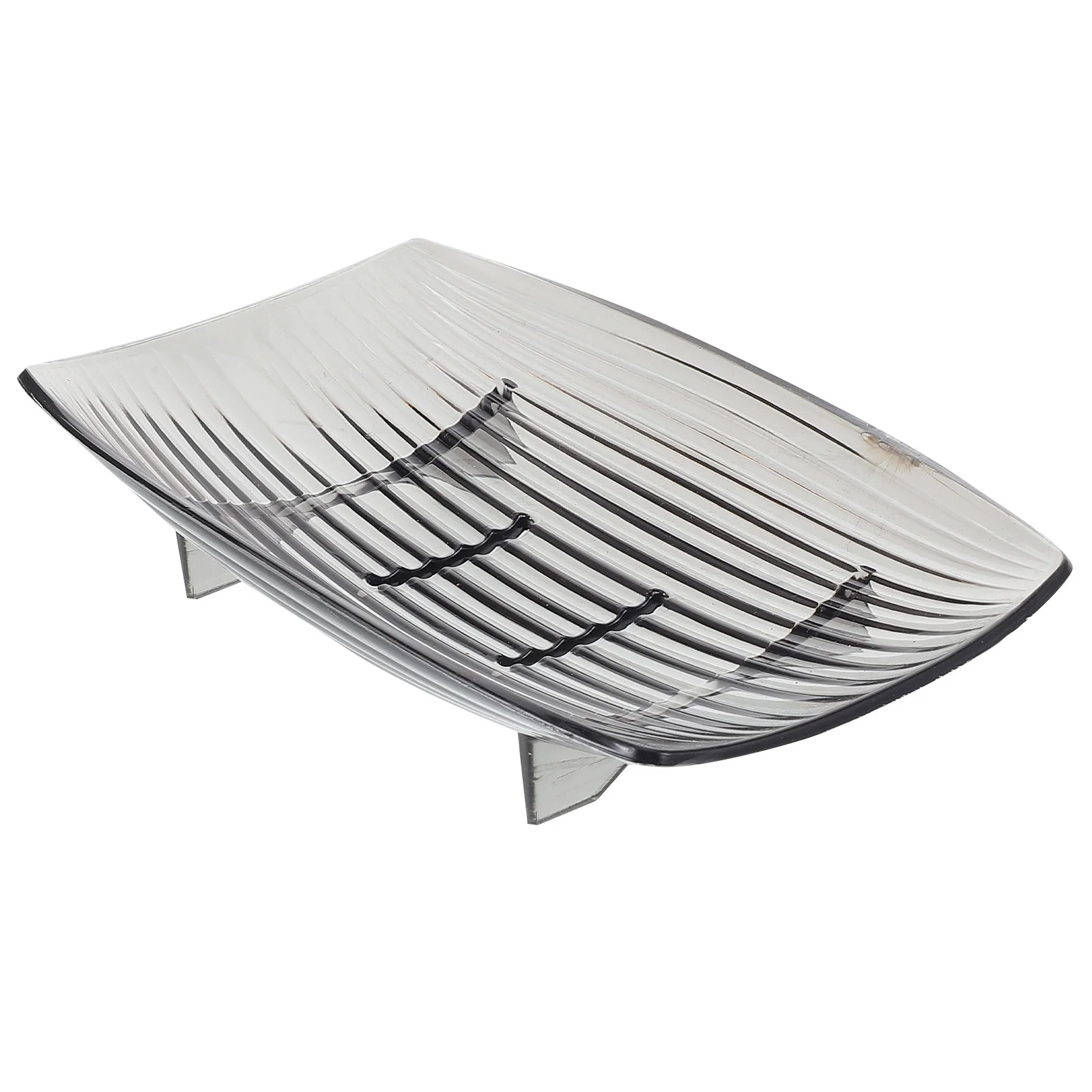 

Self Draining Soap Holder Portable Shower Tray Bathroom Accessory Pet Material Elegant Design Cute Soap Holder