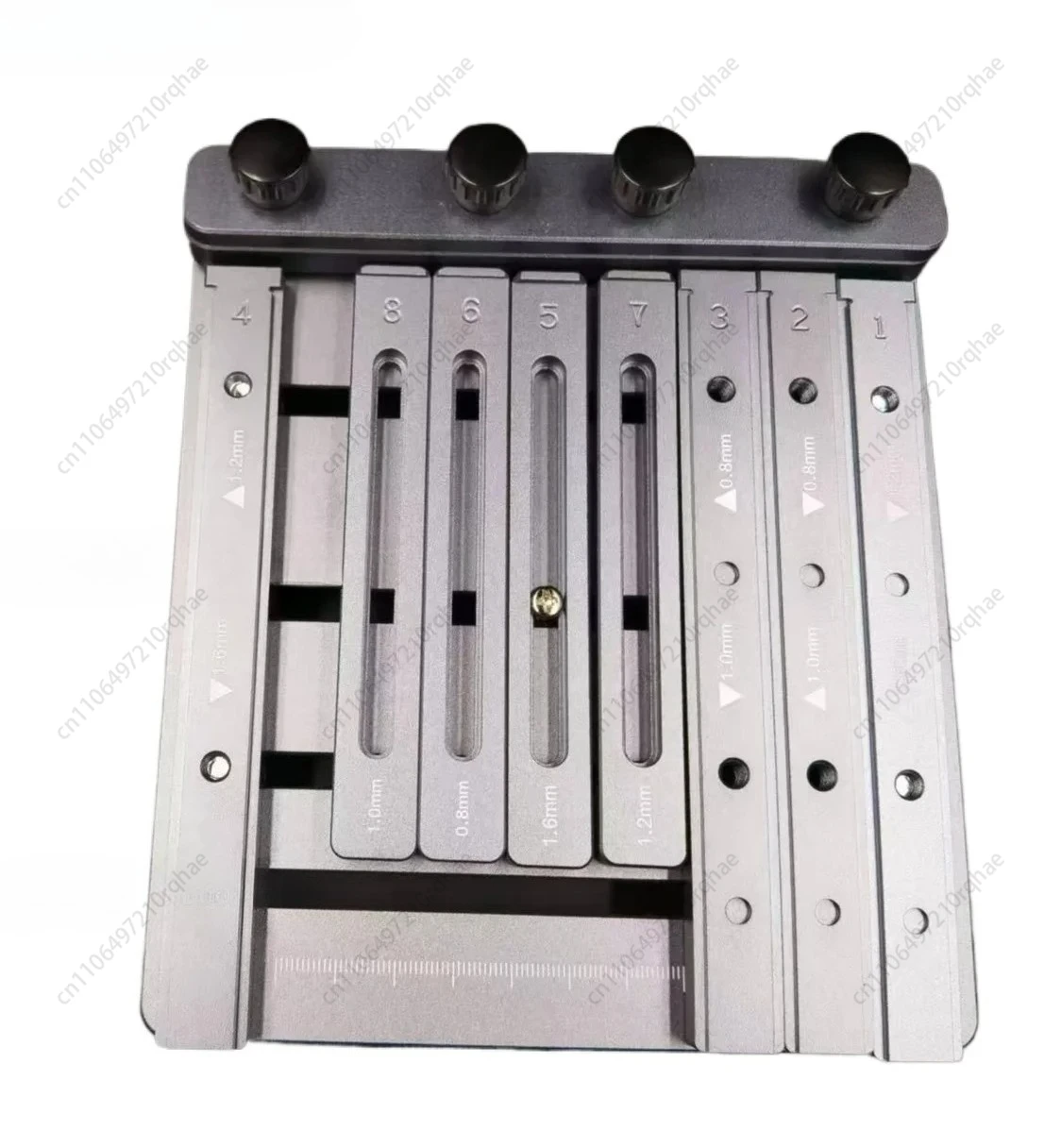 

Стальной сетчатый печатный стол, мини-инструмент для печати паяльной пасты, 0,8 мм/1,0 мм/1,2 мм/1,6 мм, держатель крепления печатной платы