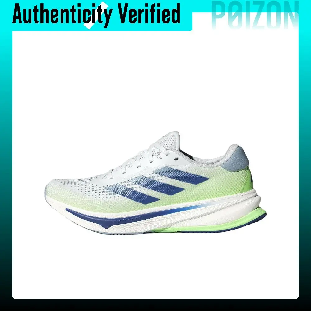 Adidas Supernova 1 Running Shoes Men's Low-top Gray/Green/Blue IF3015