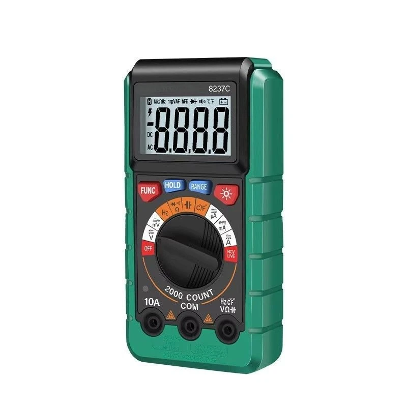 Small electrician high-precision electronic multimeter digital multimeter anti-burning belt automatic shutdown