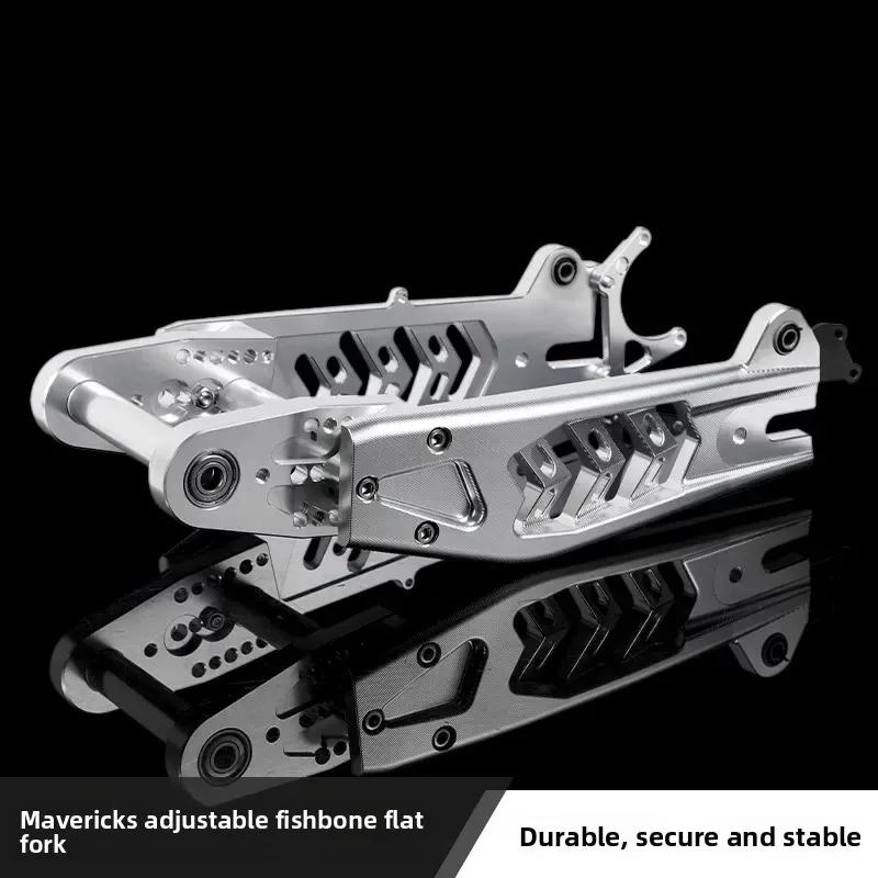 For Maverick N1S Modified 3D Lengthened Hollow Adjustable Fish Bone Flat Fork Electric Vehicle Aluminum Alloy Frame - view 4