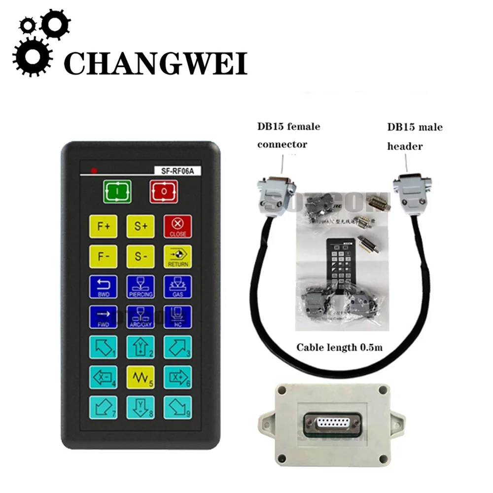 

Beijing Star Peak Cnc Wireless Remote Control Sf-rf06a/sf-rf06c Is Suitable For Sf2100s/c-qg/2300s Flame Plasma Control System