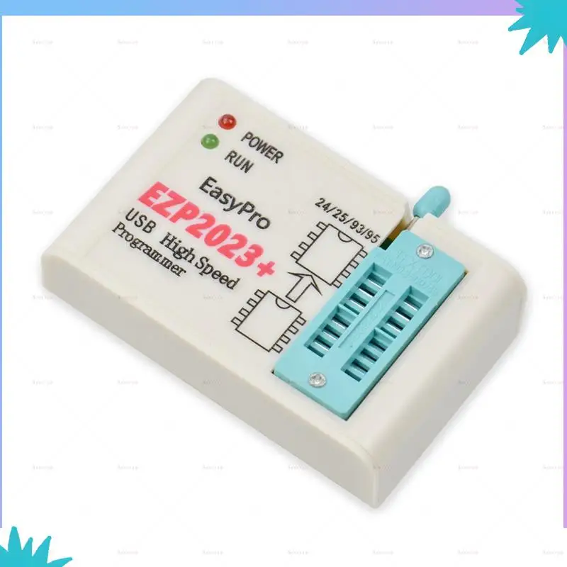 ABZW 2 セット EZP2023 USB SPI プログラマ 12 アダプタサポート 24 25 93 95 EEPROM フラッシュ Bios コンパイラ最高のプログラミング速度