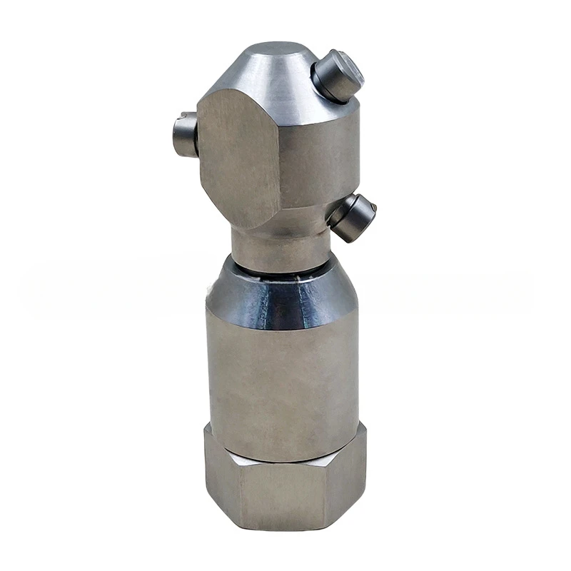 no dead ends inside the high-pressure bottle and can, rinsing fan-shaped spray head