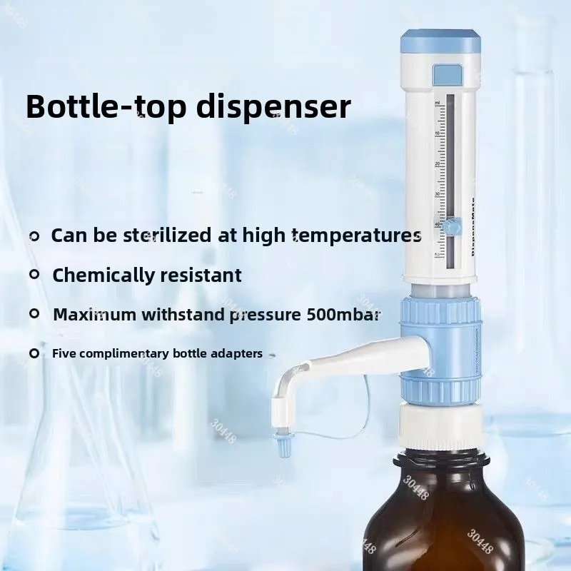 

DispensMate Bottle-Top Диспенсер Ручной регулируемый лабораторный дозатор жидкости мл