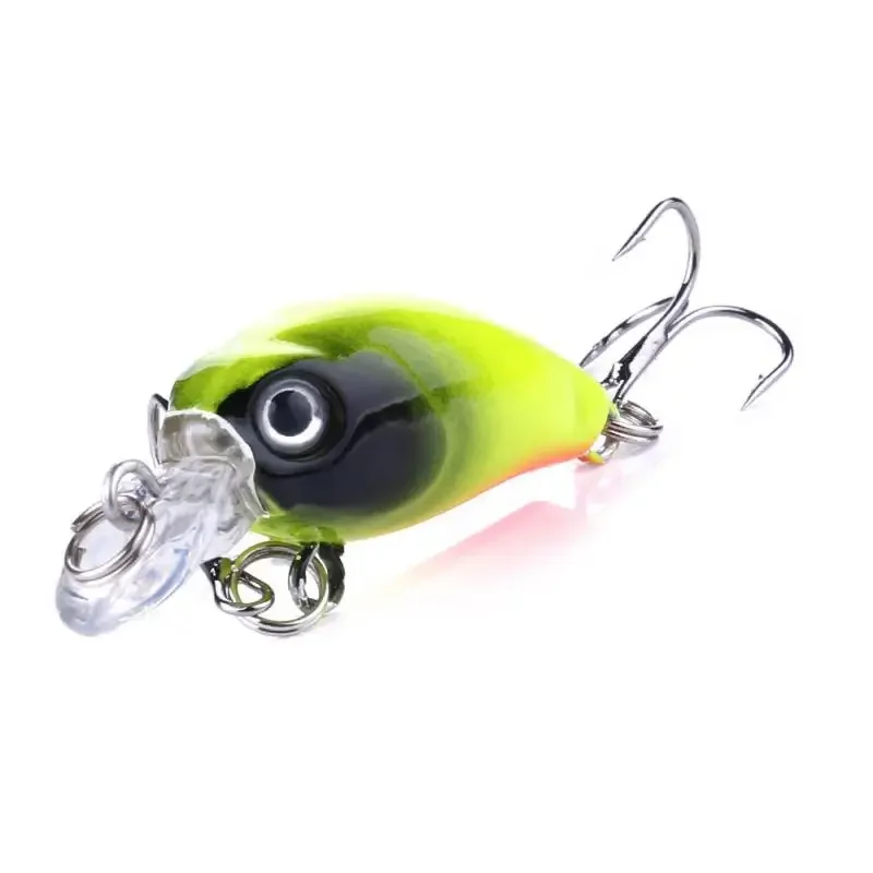 1/2PCS Minnow Fishing Lure 45mm 4g Crankbait Hard Bait Topwater Artificial Wobbler Bass Japan Fly Fishing Accessories